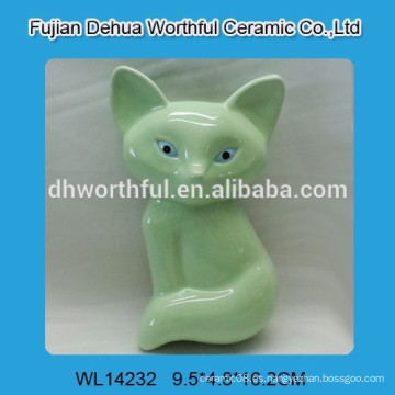 Mini humidificador de cerámica de alta calidad del aire con diseño verde del zorro